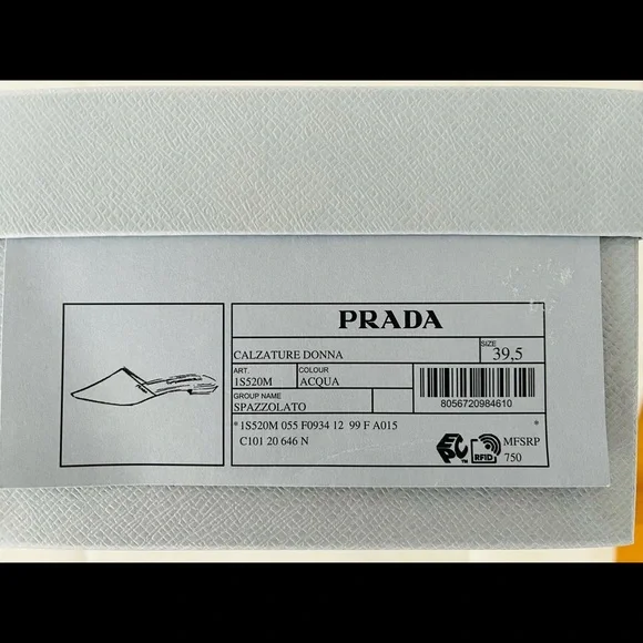 Prada mules. Brand new 100% Authentic - Picture 10 of 10